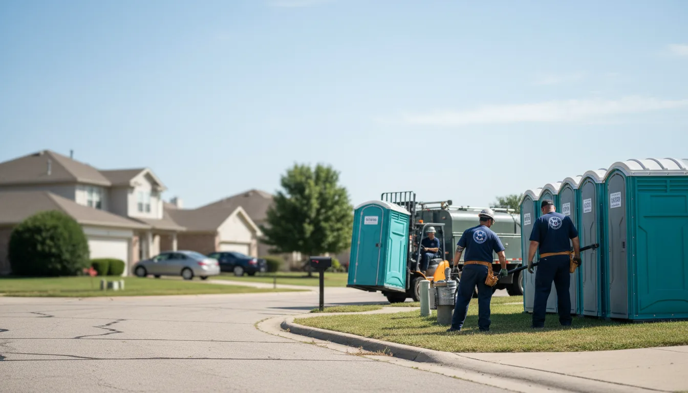 Porta Potty Rental in Mulhall, OK near me